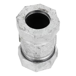 STZ Industries 1 in. Compression X 1 in. D Compression Galvanized Malleable Iron 3 in. L Coupling