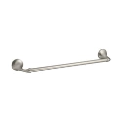 Kohler Elliston Brushed Nickel Silver Towel Bar 18 in. L Metal