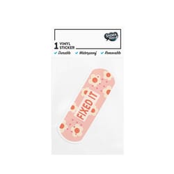 StickerYou Fixed It Bandaid Sticker Vinyl 1 pk