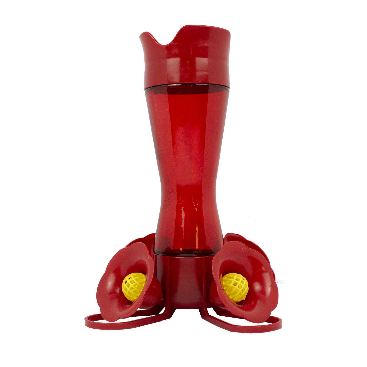 PerkyPet Hummingbird 8 oz. Plastic Nectar Feeder 4 ports Ace Hardware