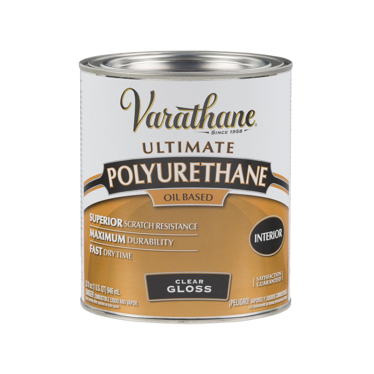 Varathane Ultimate Gloss Clear OilBased Polyurethane 1 qt Ace Hardware