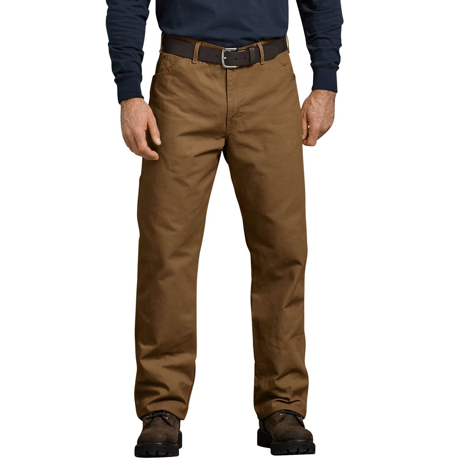 Dickies Men's Cotton Carpenter Jeans Brown x 7 pocket 1 pk