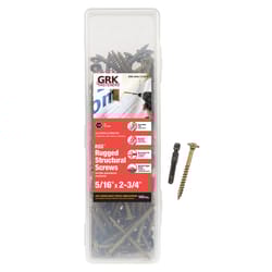 GRK Fasteners 5/16 in. X 2-3/4 in. L Star Washer Head Self Tapping Structural Screws