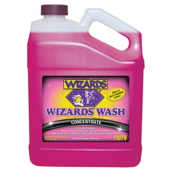 Wizards Car Wash - Super Concentrated Car Wash Soap - No Salt Biodegradable  Car Wash Soap With Thick Foam - Exterior Care Products For Marine Use 