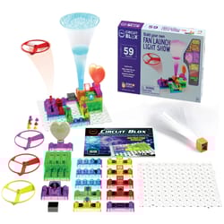 E-Blox Circuit Blox Fan Launch Light Show Toy Set Multicolored 25 pc