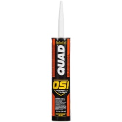 OSI Quad Brown Elastomeric Polymers/Synthetic Resins Door, Siding and Window Sealant 10 oz