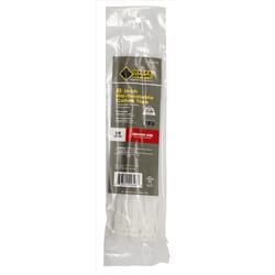 Steel Grip 8 in. L White Cable Tie 25 pk