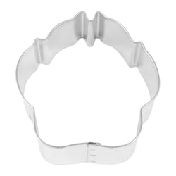 R&M International Corp 3 in. W X 3 in. L Dog Paw Cookie Cutter Silver 1 pc