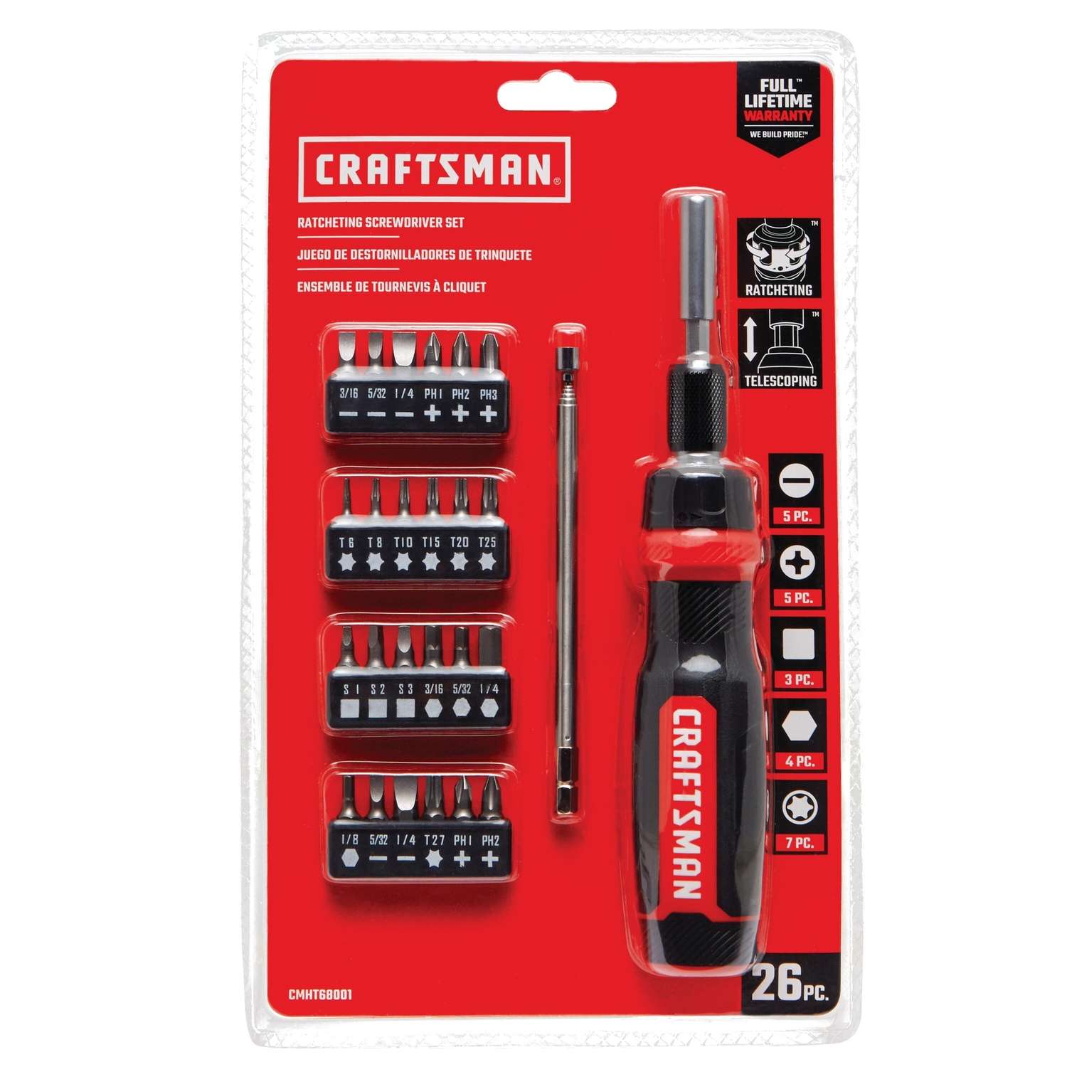Craftsman 26 pc. Ratcheting MultiBit Driver Ace Hardware
