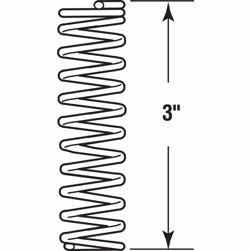 PrimeLine 3 in. L x 7/8 in. Dia. Compression Spring 2 Ace Hardware