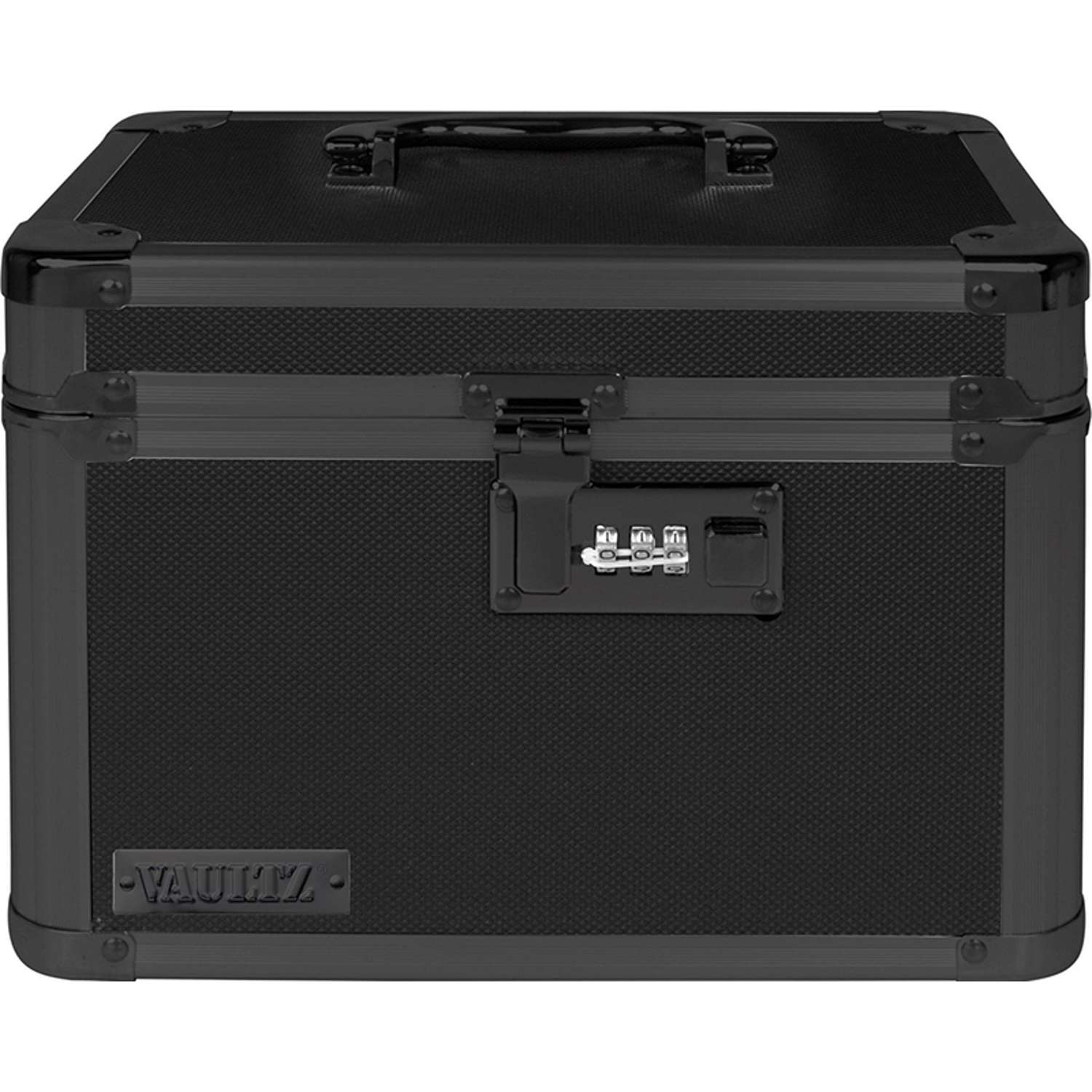 Vaultz Locking Cash Box Black