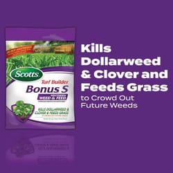Scotts Turf Builder Bonus S Weed & Feed Southern Lawn Food For Multiple Grass Types 5000 sq ft