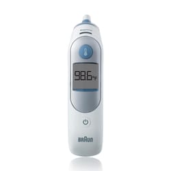 Braun White Ear and Forehead Infrared Thermometer 1 pk