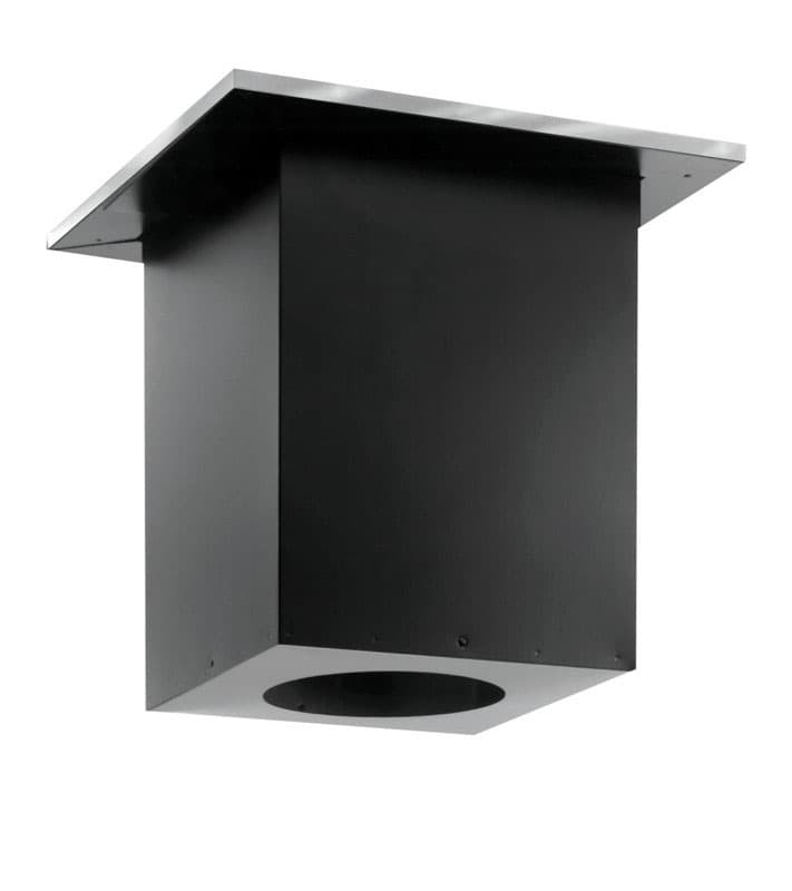 Simpson Duravent Support Box 6-5/8 in. Black Sansujyuku sansujyuku.com