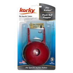 Korky Kohler Toilet Flapper Red