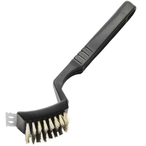 Master Chef Outdoor BBQ Hardwood Grill Brush, Smart Certified™ w/ Palmyra  Bristle