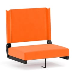 Flash Furniture Orange Fabric Contemporary Stadium Chair