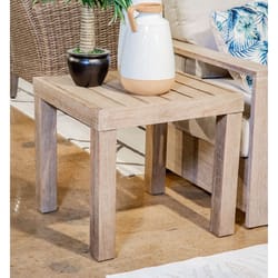 Signature Design by Ashley Silo Point Brown Square Wood Contemporary End Table