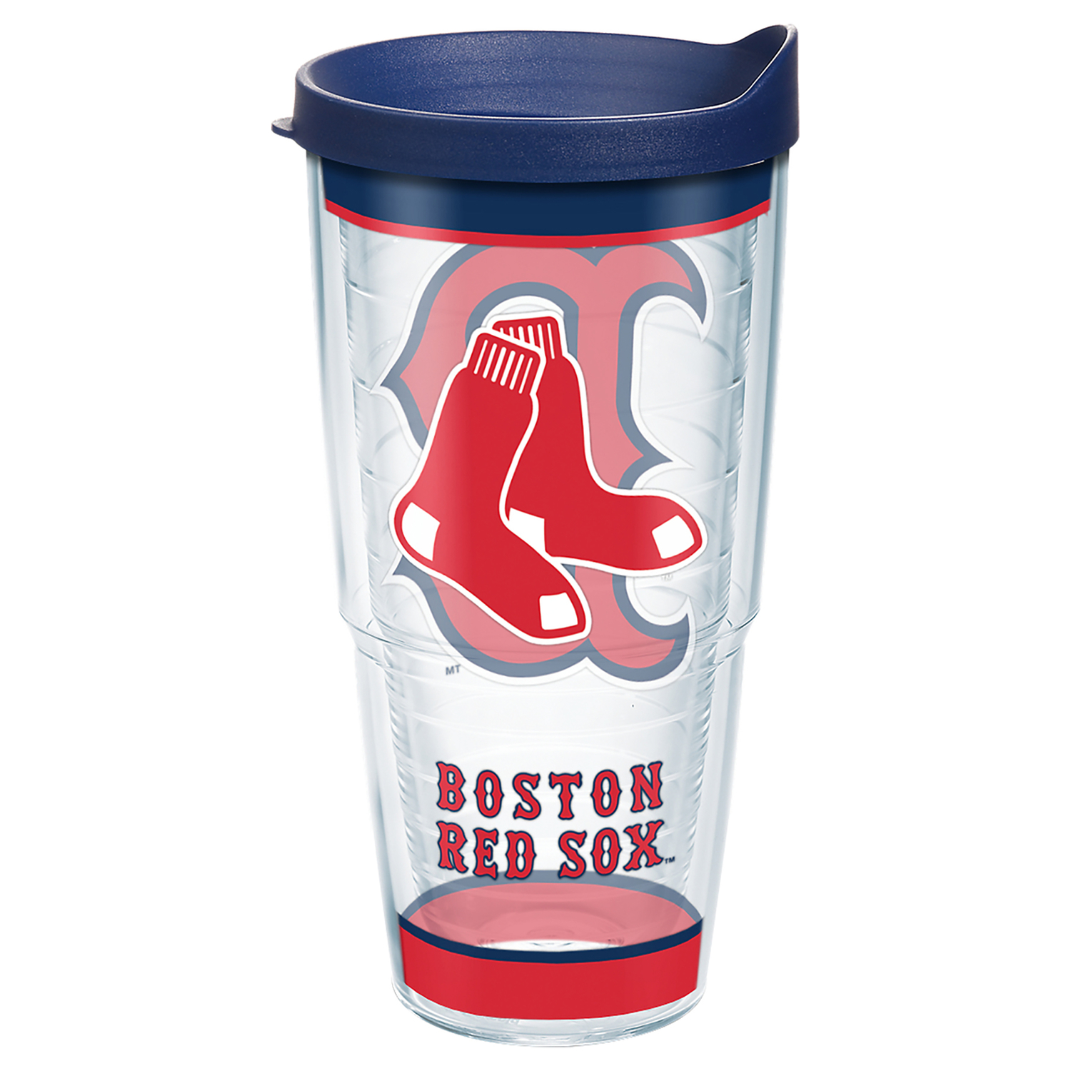 Tervis MLB 24 oz Boston Red Sox Multicolored BPA Free Tumbler with Lid
