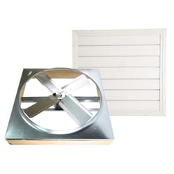 Cool Attic 11 in. H X 24 in. D 2 speed Whole House Fan