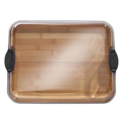 Lifetime Brands 14 in. L X 11 in. W Bamboo Cutting Board & Serve Tray
