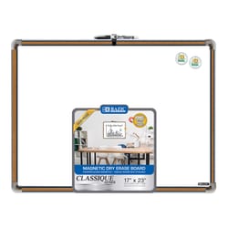 Bazic Products 17 in. H X 23 in. W Self-Adhesive Magnetic Dry Erase Board
