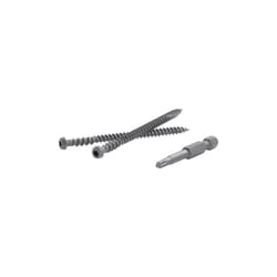 FastenMaster TrapEase No. 20 X 2-1/2 in. L Gravel Path Torx Ttap Star Head Composite Deck Screws 350