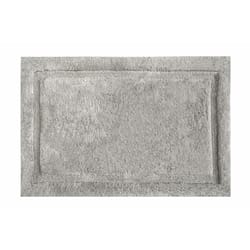 Grund America Asheville 24 in. L X 17 in. W Taupe Cotton Bath Rug