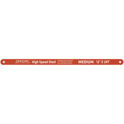 Century Drill & Tool 12 in. High Speed Steel Hacksaw Blade 24 TPI 1 pk