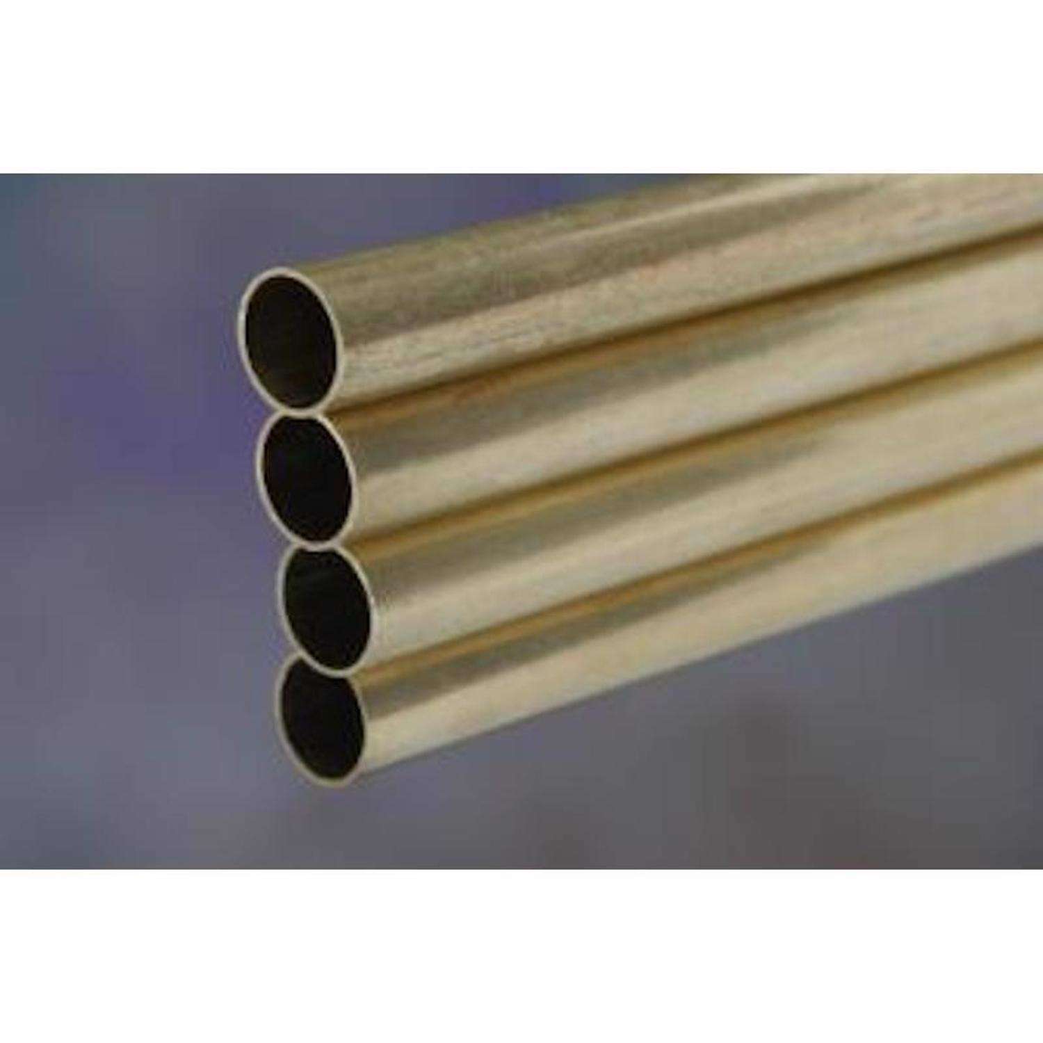 K&S Precision Metals Round Brass Tubing - Artist & Craftsman Supply