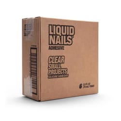 Liquid Nails Clear Small Projects High Strength Silicone Adhesive 2.5 oz