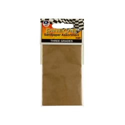 PineCar Sandpaper Brown 6 pc