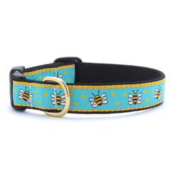 Up Country Multicolor Bee Nylon Dog Collar X-Large