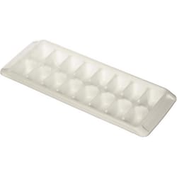 Rubbermaid White Plastic Ice Cube Tray