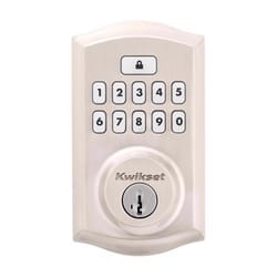 Kwikset SmartCode Satin Nickel Metal Electronic Deadbolt