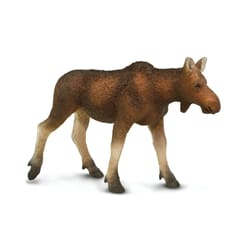 Safari Ltd. Wild Safari Cow Moose Toy Brown