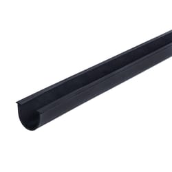 M-D BUILDING PRODUCTS Black Vinyl Replacement Bottom For Garage Doors 216 in. L X 1 in.