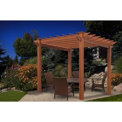 Vita Lakewood Pergola 7.95 ft. H X 6.5 ft. W X 6.5 ft. L