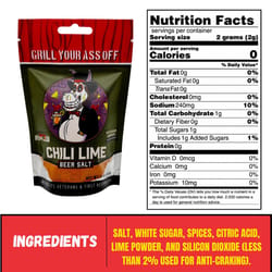 Grill Your Ass Off Chili Lime Beer Salt 4 oz