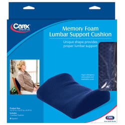 Carex Health Brands Navy Lumbar Support 1 pk