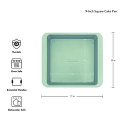 KitchenAid 9 in. W X 9 in. L Square Cake Pan Pistachio 1 pc