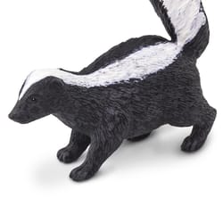 Safari Ltd. Wildlife Skunk Figure Toy Black