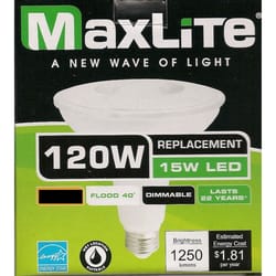 MaxLite PAR38 E26 (Medium) LED Bulb Bright White 120 Watt Equivalence 1 pk