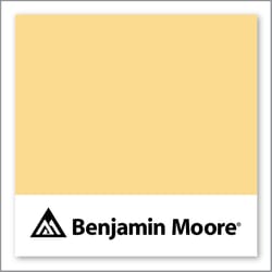 Benjamin Moore Crowne Hill Yellow 312