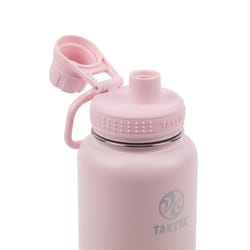 Takeya Actives 40 oz Blush BPA Free Double Wall Insulated Water Bottle