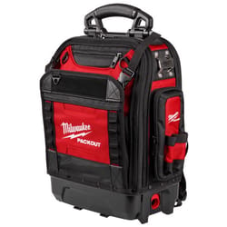 Milwaukee Packout 18 in. W X 20 in. H Ballistic Polyester Backpack 42 pocket Black/Red 1 pc