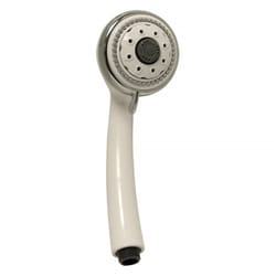 PlumbCraft HydroSpin White 6 settings Handheld Showerhead 2 gpm