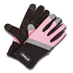 STIHL Cotton Candy S Spandex Black/Pink Gloves