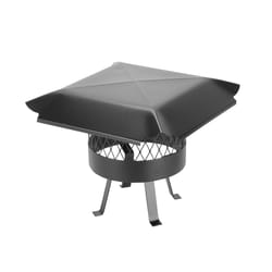 HY-C Draft King Powder Coated Steel Chimney Cap