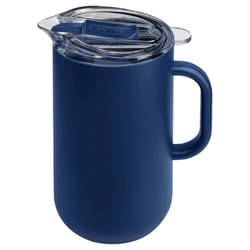 Served 2 L Navy Bean Insulated Pitcher Stainless Steel